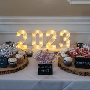 2023 LED Light Up Numbers Grad Party 🎓
